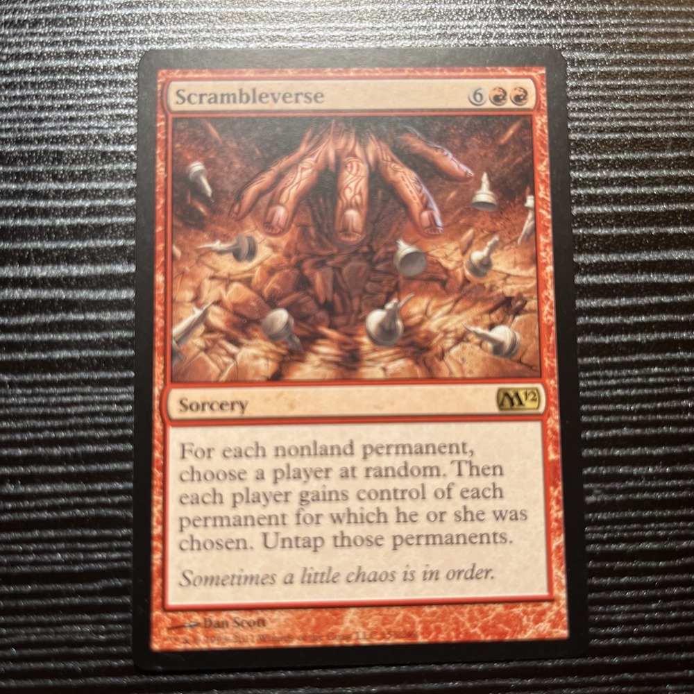 1x Scrambleverse | M12 Magic 2012 | MTG Magic Cards‎